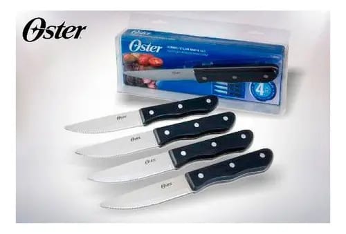 JUEGO DE CUCHILLOS JUMBO PARA CARNE 0S-26250 OSTER