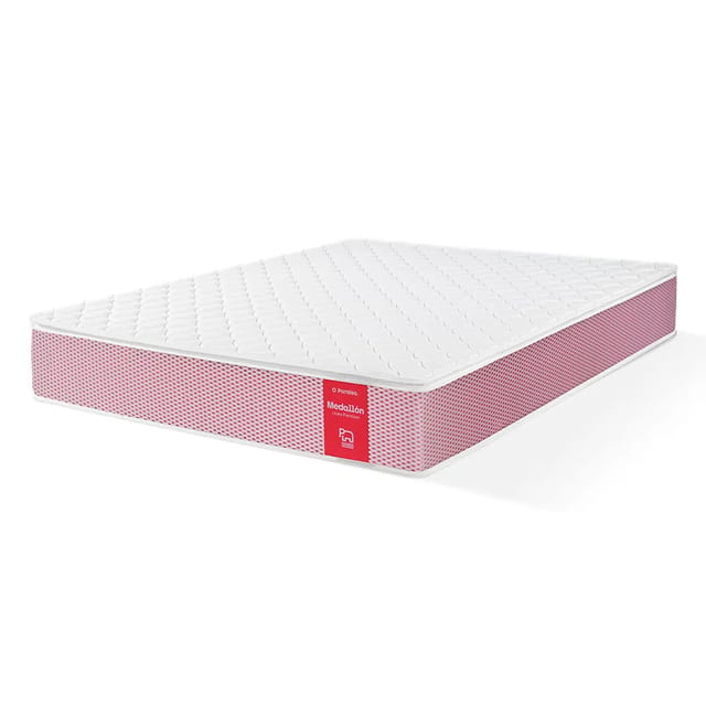 COLCHON 2 PLZ MEDALLON ERGOSOFT RESORTE PARAISO