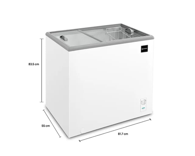 Congeladora Exhibidora Horizontal Miray CEMH-165M 167L