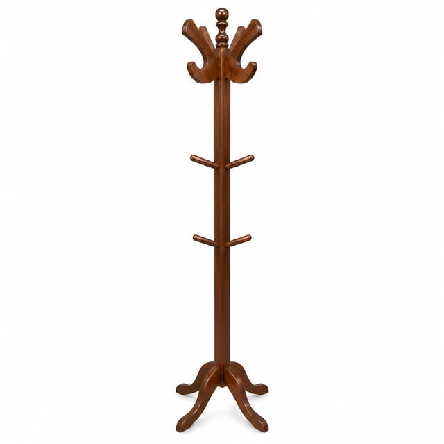 PERCHERO DE MADERA 4 ASPAS