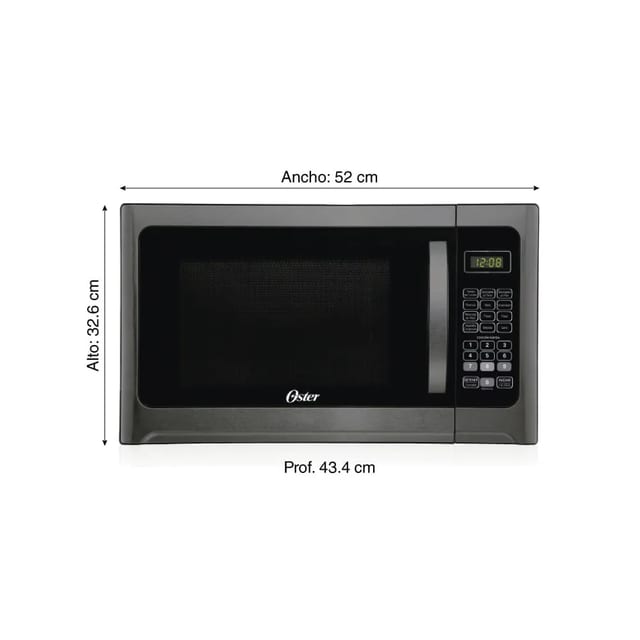 MICROONDA OSTER 30 L SILVER POGGM61002
