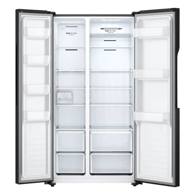 REFRIGERADORA LG 509 LT SIDE BY SIDE NEGRO GS51MPD