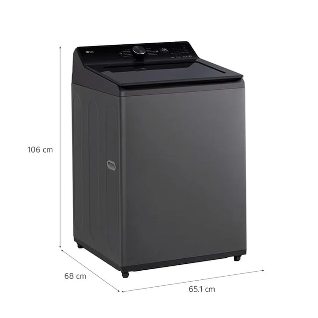 LAVADORA LG 18 KG IA NEGRO WT18PBTX