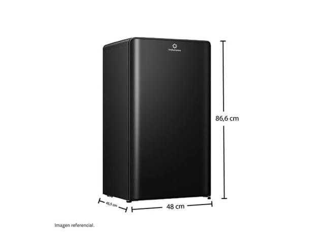 FRIGOBAR INDURAMA RI-109N NEGRO 90 LT