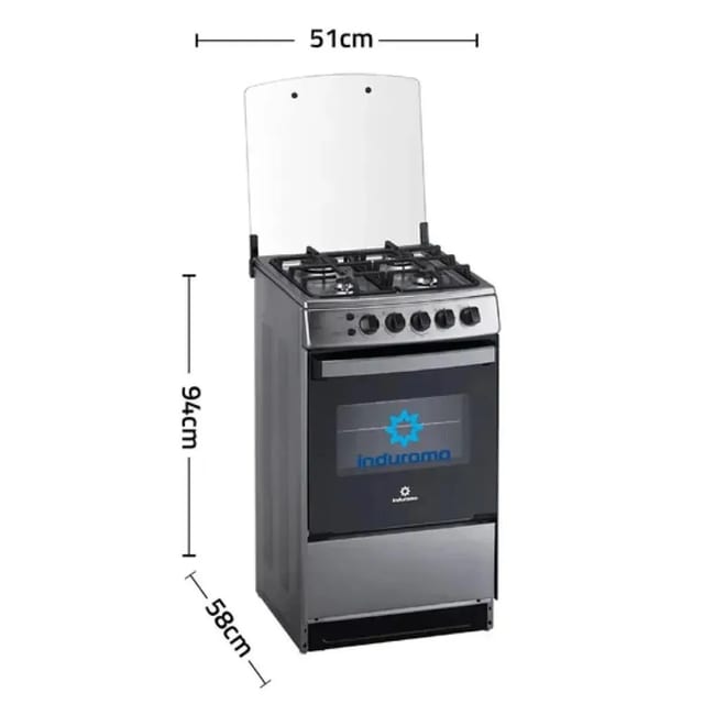 COCINA INDURAMA BILBAO 4H 50 CM