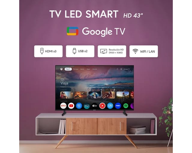 TV MIRAY 43" MS43-E2000GBT GOOGLE TV