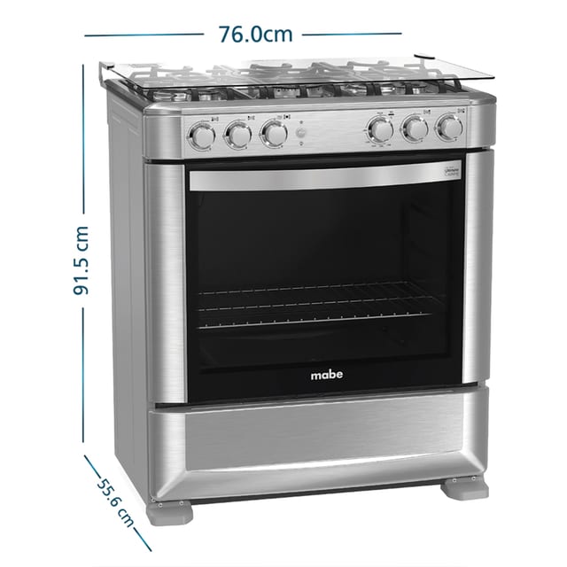 COCINA MABE 5H 76 CM CMP7628FX0