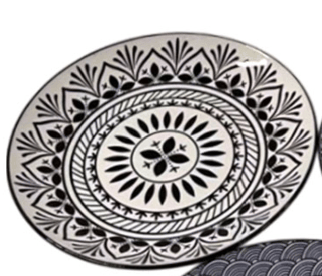 LOZA PLATO TENDIDO 9" 22.5 CM SHANGAI MULTIMARK