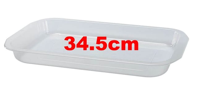 LOZA FUENTE CHIFERA SEMI CUADRADA 34.5 CM