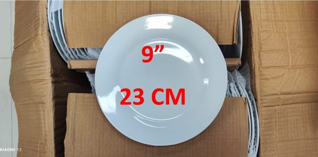 LOZA PLATO REDONDO TENDIDO 23 CM (#9)