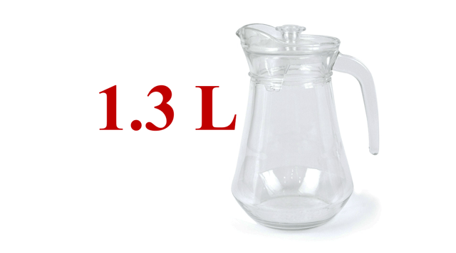 JARRA VIDRIO /TAPA TRANS 1.3 LITROS