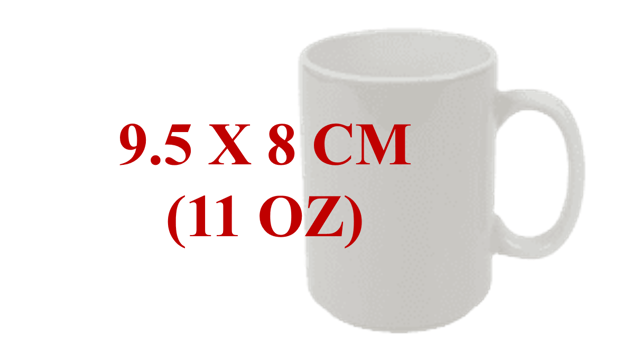 LOZA TAZA BLANCO RECT0 95 * 80 (11 OZ)