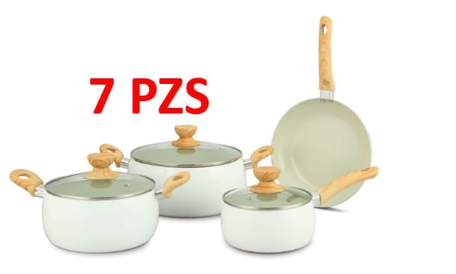 JUEGO OLLAS LINEWOOD CERAMICA 7 PZS OLL 20-24 CA 16 SA 24 RECORD