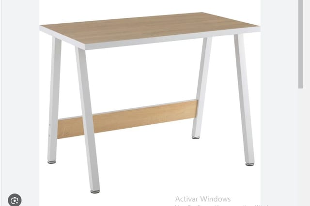ESCRITORIO MELAMINE METAL PEPE 100X58