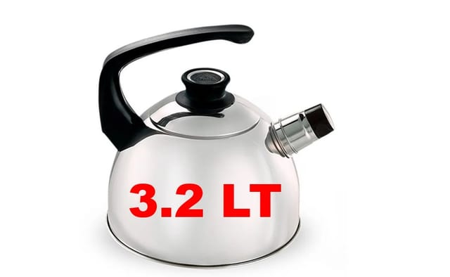 TETERA RECORD 3.2 L INOXSET ACERO INOX