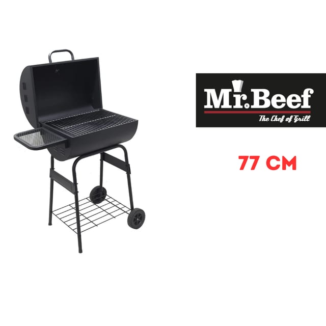 PARRILLA CARBON COCCION 44X37 CM LARGO 77 CM MR BEEF