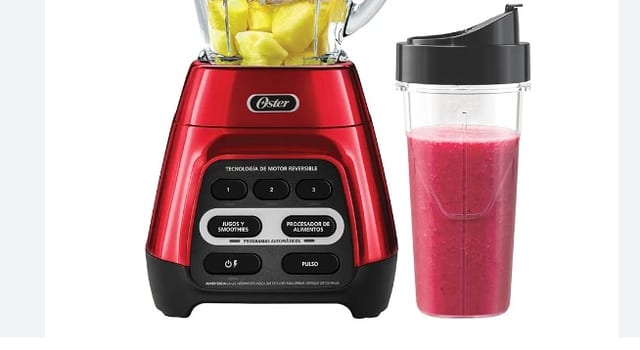 LICUADORA OSTER 1000 W 6 VLC ROJO BLSTPYG1310RBG053