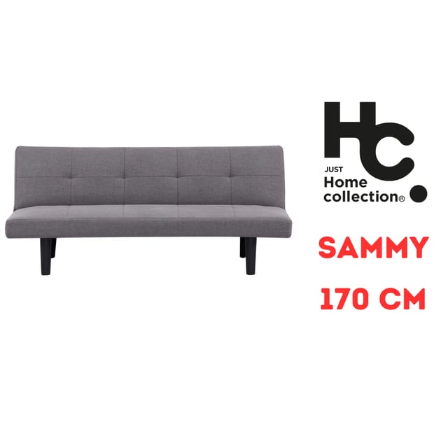 SOFA CAMA SAMMY GRIS 170 CM JUST HOME