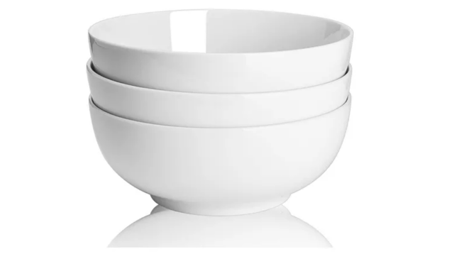 LOZA PLATO BOLO BOWL 18 CM BLANCO