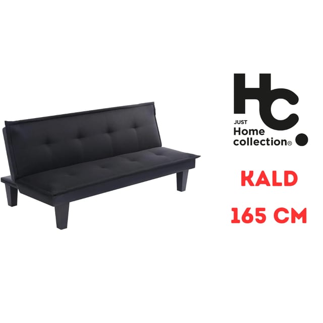 SOFA CAMA KALD NEGRO 165 X 92