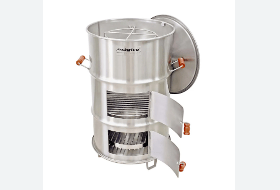 CILINDRO PARRILLA ACERO INOX 100 X 70 CM
