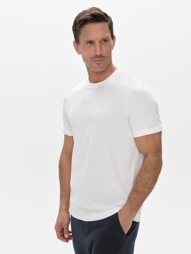 Polo básico de algodón hombre