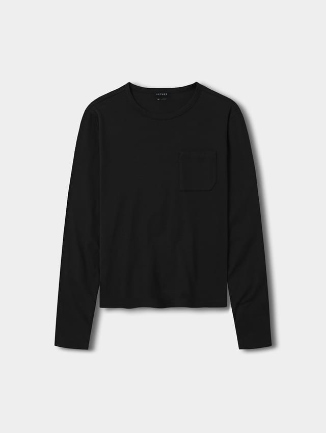 Polo manga larga premium hombre