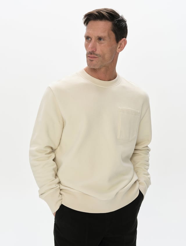 Polerón cuello redondo hombre