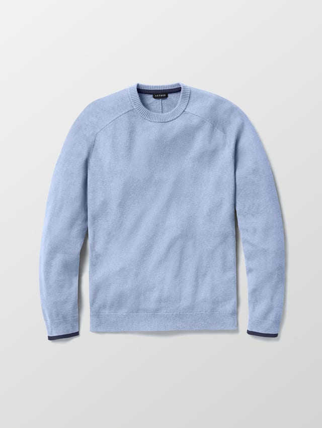 Chompa cuello redondo de merino hombre