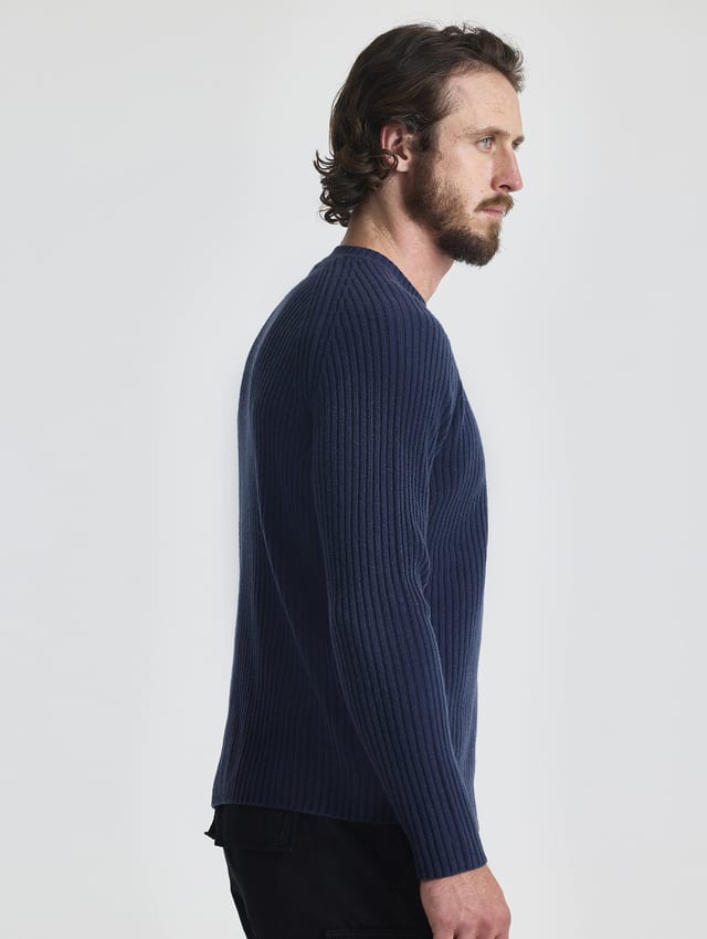 Chompa de mezcla merino hombre