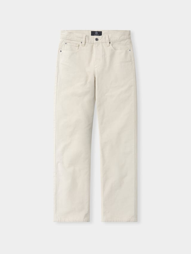 Pantalón 5 bolsillos de lona hombre