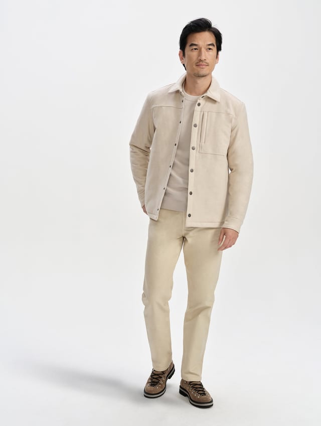 Pantalón 5 bolsillos de lona hombre