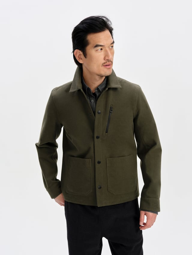 Casaca chore impermeable hombre