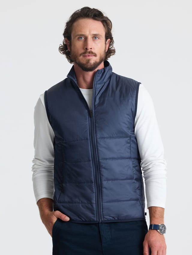 Chaleco acolchado hombre