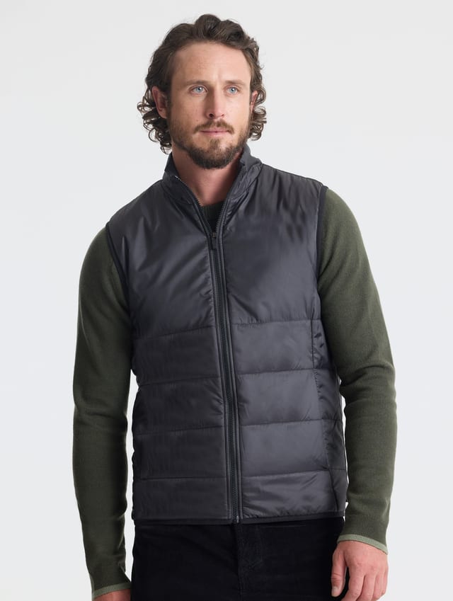 Chaleco acolchado hombre