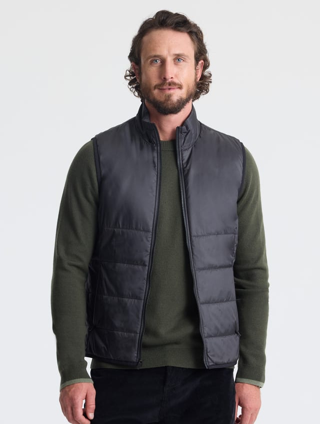 Chaleco acolchado hombre