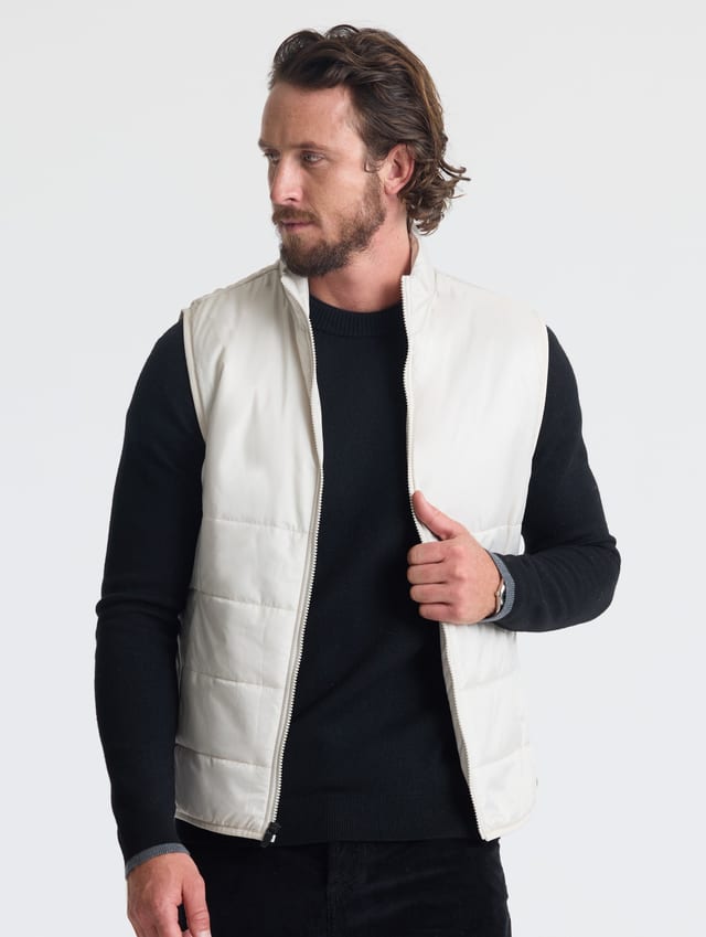 Chaleco acolchado hombre