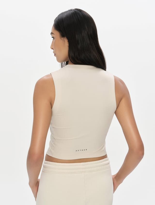 Top deportivo con protección UV mujer