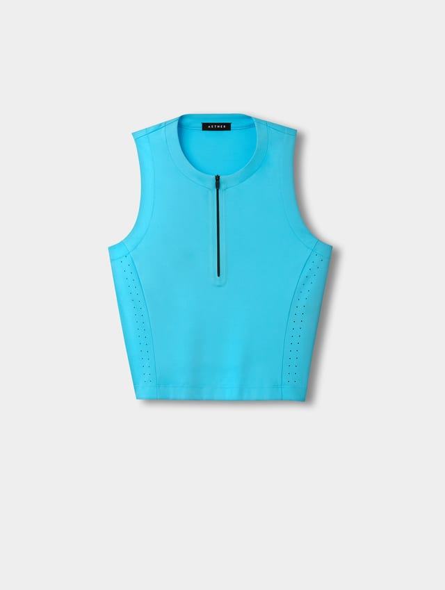 Top deportivo con protección UV mujer