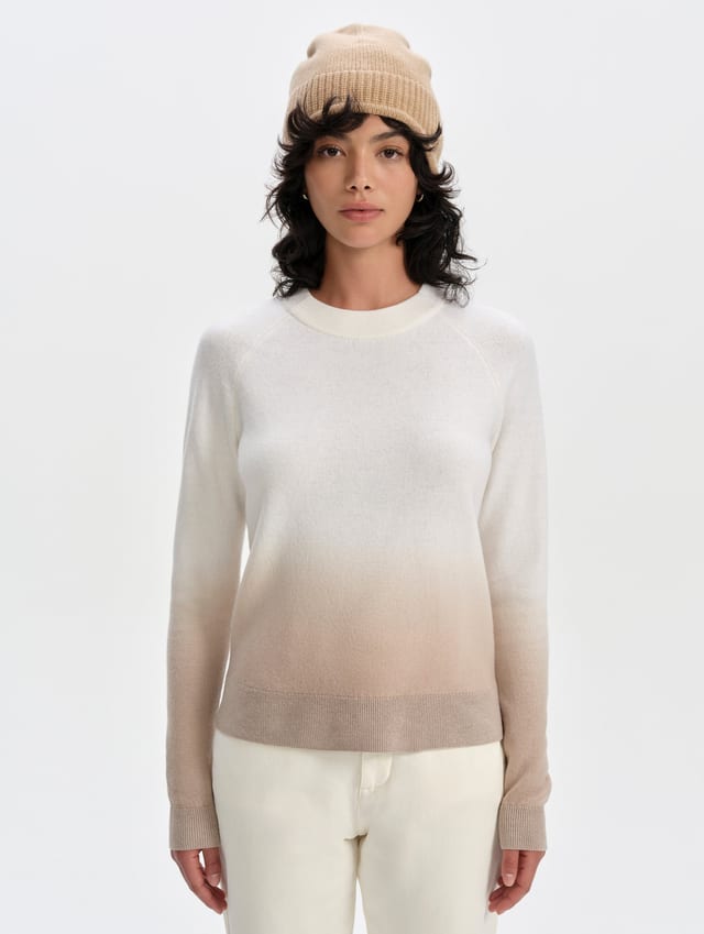 Chompa degradé de merino mujer