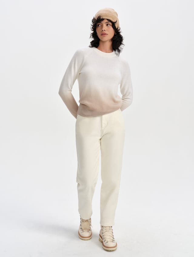 Chompa degradé de merino mujer