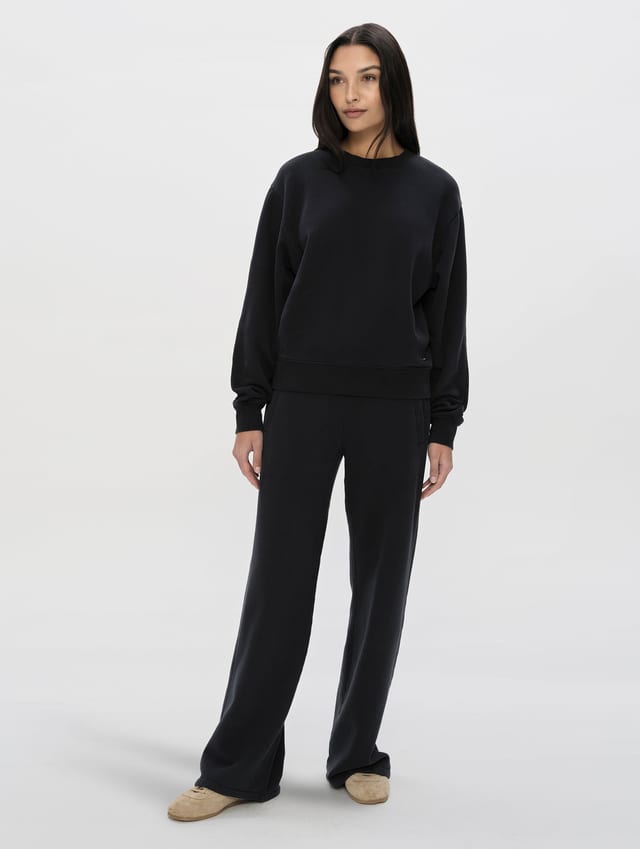 Polerón cuello redondo mujer