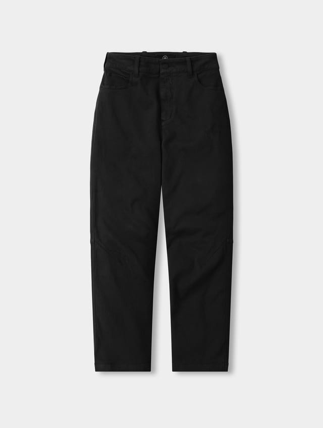 Pantalón de twill de algodón mujer