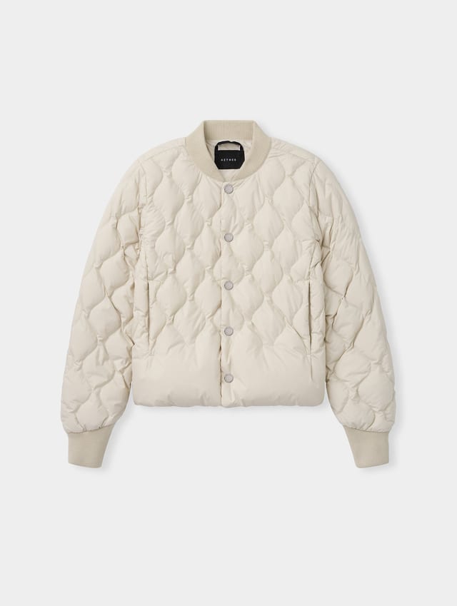 Casaca bomber acolchada mujer