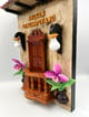 Balcón Chachapoyano decorativo de 25 × 35 cm
