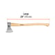 HACHA EUROPEA 28" 1000 GR TRUPER 101768