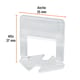 ANCLAS RECTAS AZULEJOS BOLSA DE 100 UND TRUPER 100517