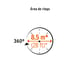 ASPERSOR ACERO CON ASPA TRUPER 10329