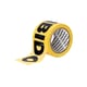 CINTA PELIGRO ROLLO AMARILLO 100MT TRUPER 13995