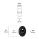 LLANTA CARRETILLA /ARO/EJE. 16" TRUPER 11852